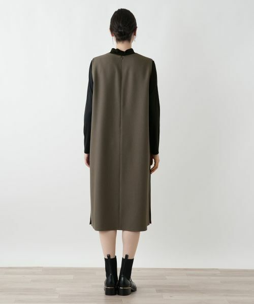 Leilian PLUS HOUSE / レリアンプラスハウス ロング・マキシ丈ワンピース | ジャンパースカート【プラス企画】 | 詳細8