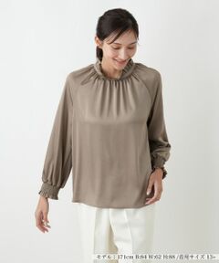 Leilian PLUS HOUSE / レリアンプラスハウス シャツ・ブラウス | ブラウス【Leilian WHITE LABEL】【セレモニー】