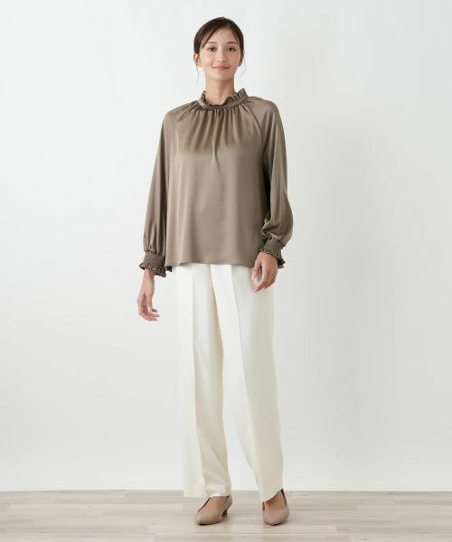 Leilian PLUS HOUSE / レリアンプラスハウス シャツ・ブラウス | ブラウス【Leilian WHITE LABEL】【セレモニー】 | 詳細1