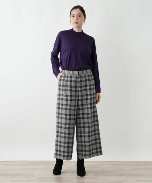 Leilian PLUS HOUSE / レリアンプラスハウス その他パンツ | ガウチョパンツ【Leilian WHITE LABEL】 | 詳細1