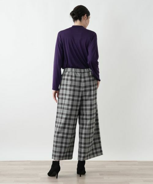 Leilian PLUS HOUSE / レリアンプラスハウス その他パンツ | ガウチョパンツ【Leilian WHITE LABEL】 | 詳細3