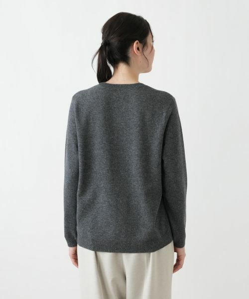 Leilian PLUS HOUSE / レリアンプラスハウス ニット・セーター | 風景モチーフニットプルオーバー【プラス企画】 | 詳細6