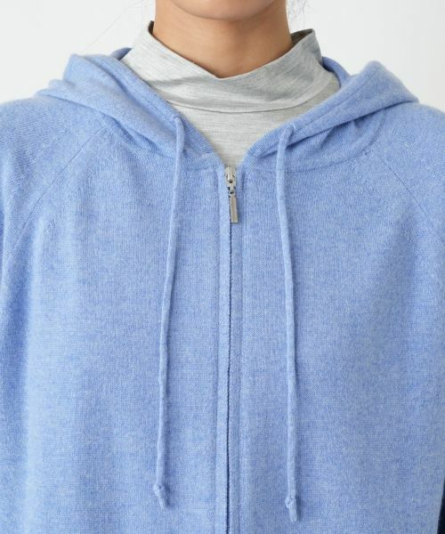 Leilian PLUS HOUSE / レリアンプラスハウス カーディガン・ボレロ | フーディーカーディガン【Leilian WHITE LABEL】 | 詳細10