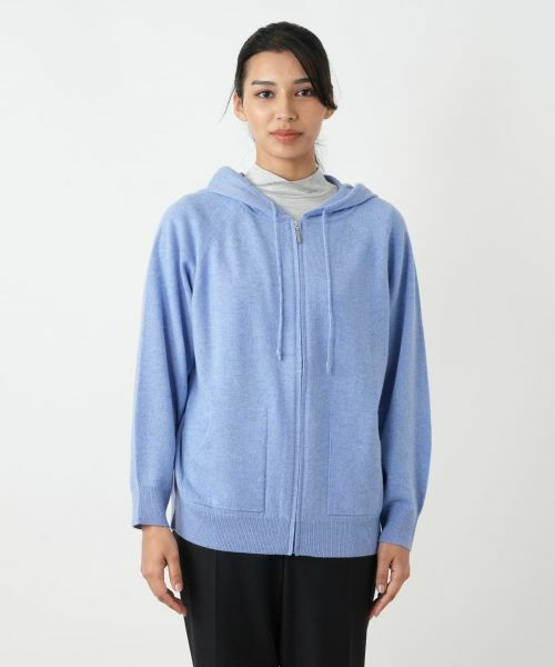 Leilian PLUS HOUSE / レリアンプラスハウス カーディガン・ボレロ | フーディーカーディガン【Leilian WHITE LABEL】 | 詳細7