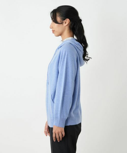 Leilian PLUS HOUSE / レリアンプラスハウス カーディガン・ボレロ | フーディーカーディガン【Leilian WHITE LABEL】 | 詳細8