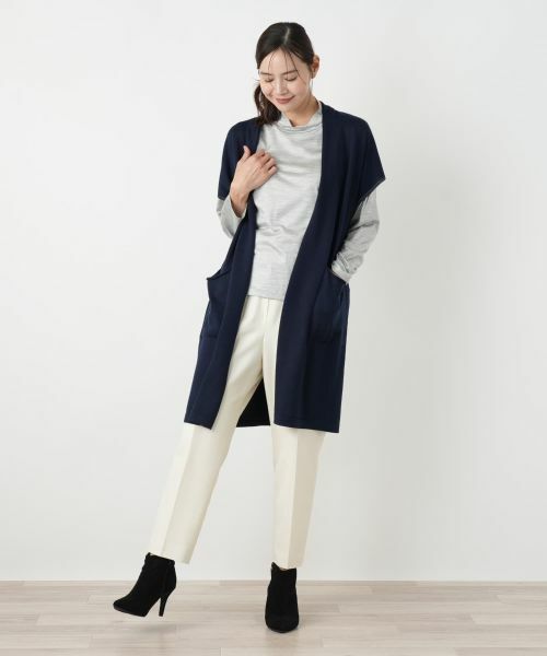 Leilian PLUS HOUSE / レリアンプラスハウス テーラードジャケット | ベスト【Leilian WHITE LABEL】 | 詳細1