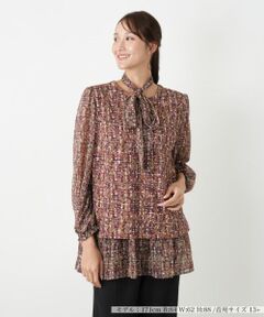 Leilian PLUS HOUSE / レリアンプラスハウス シャツ・ブラウス | ブラウス【プラス企画】