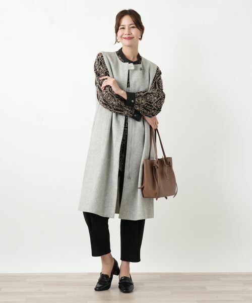 Leilian PLUS HOUSE / レリアンプラスハウス テーラードジャケット | ベスト【プラス企画】 | 詳細1