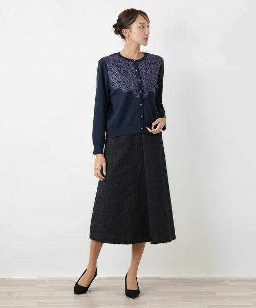 Leilian PLUS HOUSE / レリアンプラスハウス カーディガン・ボレロ | カーディガン【BOURGE】 | 詳細1