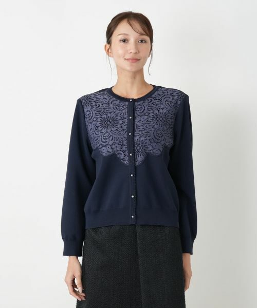 Leilian PLUS HOUSE / レリアンプラスハウス カーディガン・ボレロ | カーディガン【BOURGE】 | 詳細4