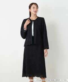 Leilian PLUS HOUSE / レリアンプラスハウス セットアップ | スーツ【Leilian WHITE LABEL】【セレモニー】