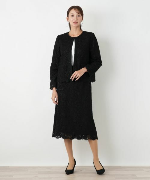 Leilian PLUS HOUSE / レリアンプラスハウス セットアップ | スーツ【Leilian WHITE LABEL】【セレモニー】 | 詳細1