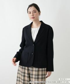 Leilian PLUS HOUSE / レリアンプラスハウス テーラードジャケット | ブレザー【Leilian WHITE LABEL】【セレモニー】