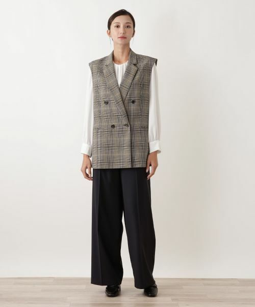 Leilian PLUS HOUSE / レリアンプラスハウス テーラードジャケット | ベスト【BOURGE】 | 詳細1