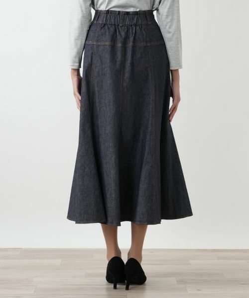 Leilian PLUS HOUSE / レリアンプラスハウス ミニ・ひざ丈スカート | フレアスカート【BOURGE】 | 詳細7