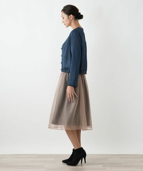 Leilian PLUS HOUSE / レリアンプラスハウス カーディガン・ボレロ | カーディガン【BOURGE】 | 詳細2