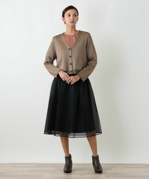 Leilian PLUS HOUSE / レリアンプラスハウス カーディガン・ボレロ | カーディガン【BOURGE】 | 詳細4