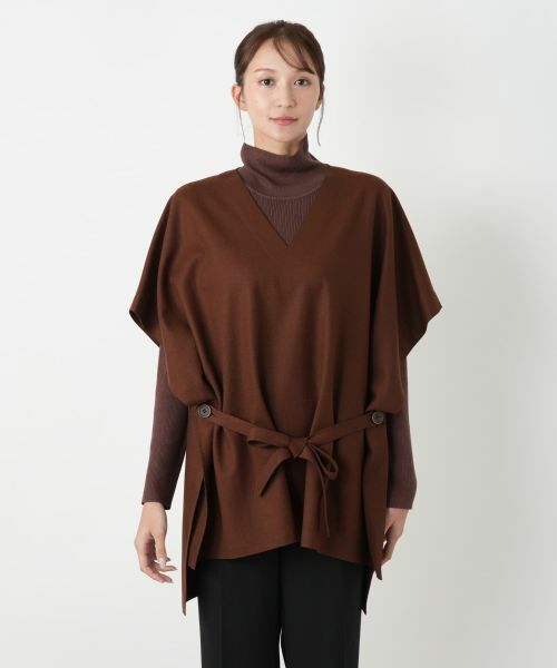 Leilian PLUS HOUSE / レリアンプラスハウス テーラードジャケット | Vネックチュニックベスト【BOURGE】 | 詳細10