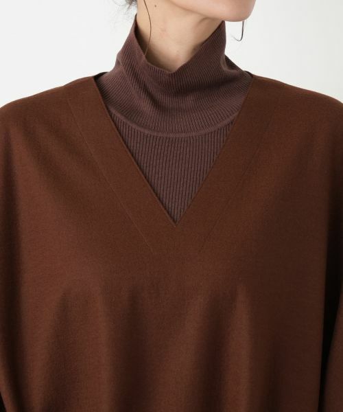 Leilian PLUS HOUSE / レリアンプラスハウス テーラードジャケット | Vネックチュニックベスト【BOURGE】 | 詳細13