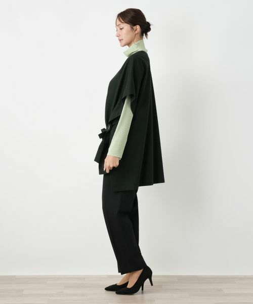 Leilian PLUS HOUSE / レリアンプラスハウス テーラードジャケット | Vネックチュニックベスト【BOURGE】 | 詳細5