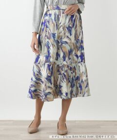 Leilian PLUS HOUSE / レリアンプラスハウス ミニ・ひざ丈スカート | スカート【BOURGE】