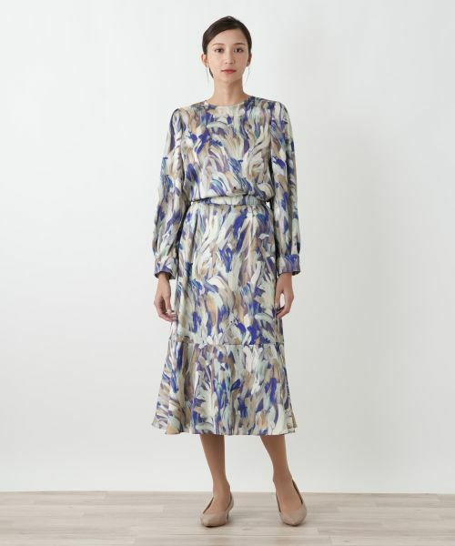 Leilian PLUS HOUSE / レリアンプラスハウス ミニ・ひざ丈スカート | スカート【BOURGE】 | 詳細1