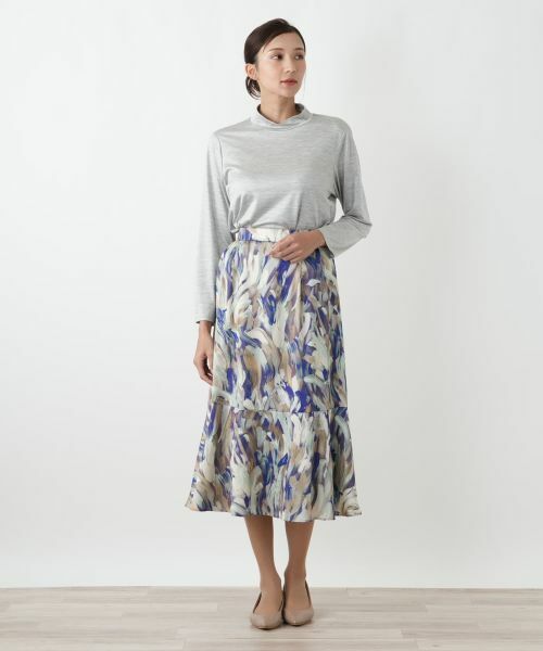 Leilian PLUS HOUSE / レリアンプラスハウス ミニ・ひざ丈スカート | スカート【BOURGE】 | 詳細4