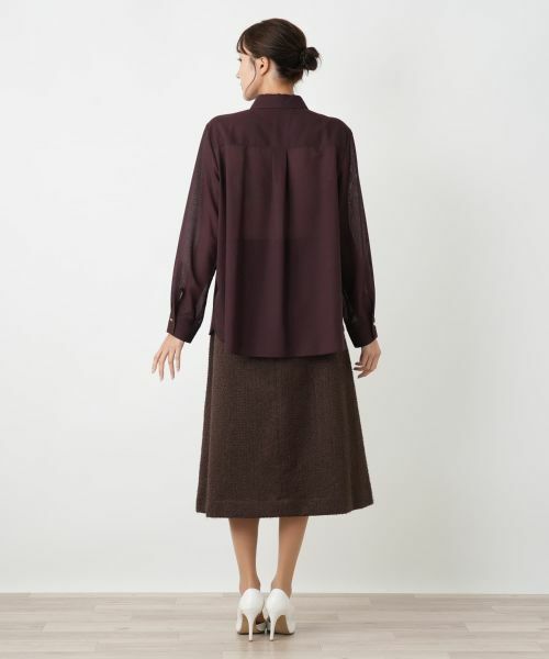 Leilian PLUS HOUSE / レリアンプラスハウス シャツ・ブラウス | ブラウス【BOURGE】 | 詳細3