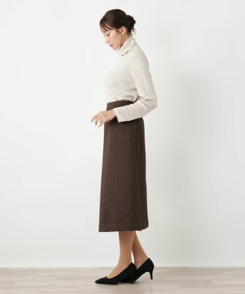 Leilian PLUS HOUSE / レリアンプラスハウス ミニ・ひざ丈スカート | スカート【BOURGE】 | 詳細2