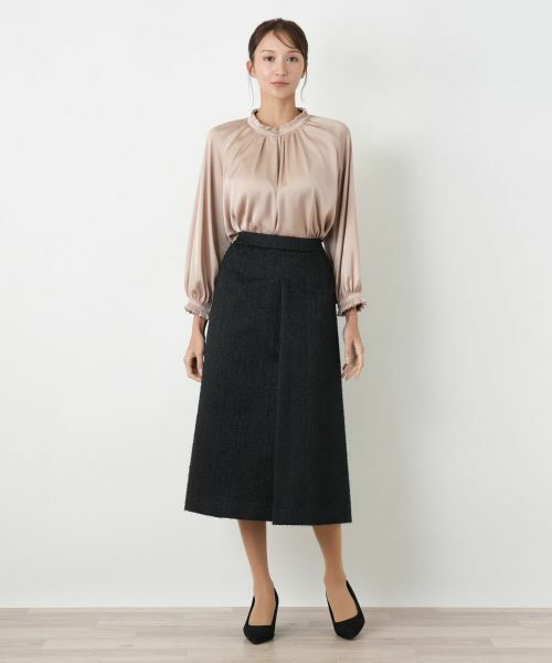 Leilian PLUS HOUSE / レリアンプラスハウス ミニ・ひざ丈スカート | スカート【BOURGE】 | 詳細4