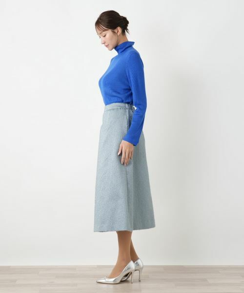 Leilian PLUS HOUSE / レリアンプラスハウス ミニ・ひざ丈スカート | スカート【BOURGE】 | 詳細8