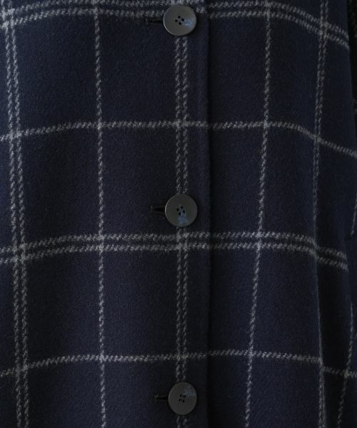 Leilian PLUS HOUSE / レリアンプラスハウス その他アウター | ウィンドウペンショールカラーコート【25年11月カタログ】 | 詳細11