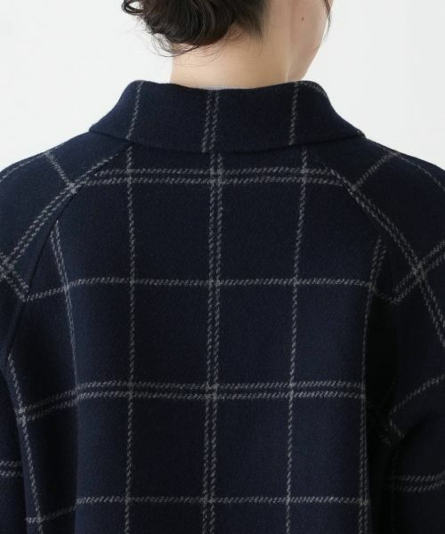 Leilian PLUS HOUSE / レリアンプラスハウス その他アウター | ウィンドウペンショールカラーコート【25年11月カタログ】 | 詳細8