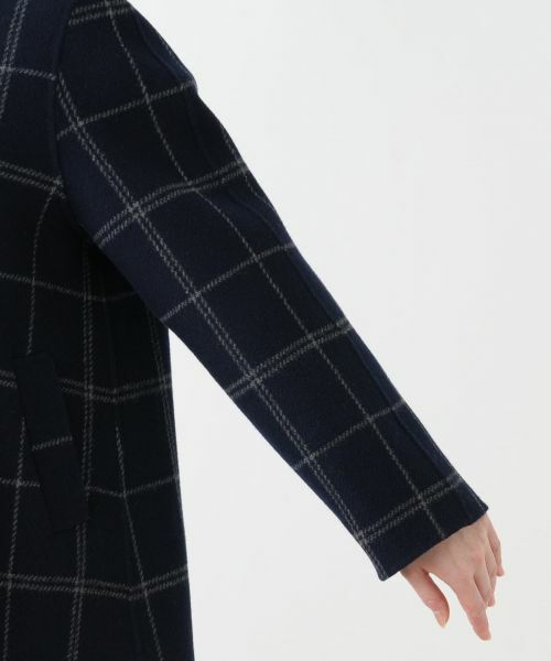 Leilian PLUS HOUSE / レリアンプラスハウス その他アウター | ウィンドウペンショールカラーコート【25年11月カタログ】 | 詳細9