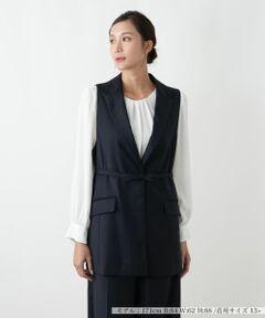 Leilian PLUS HOUSE / レリアンプラスハウス テーラードジャケット | ベスト【BOURGE】