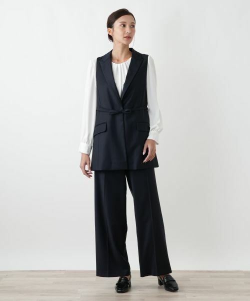Leilian PLUS HOUSE / レリアンプラスハウス テーラードジャケット | ベスト【BOURGE】 | 詳細1
