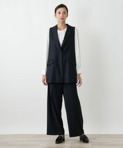 Leilian PLUS HOUSE / レリアンプラスハウス テーラードジャケット | ベスト【BOURGE】 | 詳細4