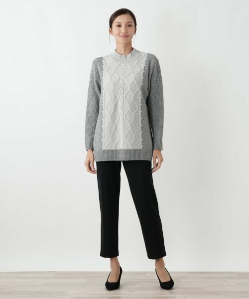 Leilian PLUS HOUSE / レリアンプラスハウス ニット・セーター | セーター【ROCHAS Premiere】 | 詳細1