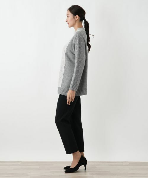 Leilian PLUS HOUSE / レリアンプラスハウス ニット・セーター | セーター【ROCHAS Premiere】 | 詳細2