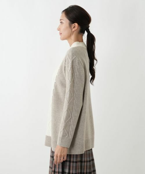 Leilian PLUS HOUSE / レリアンプラスハウス ニット・セーター | セーター【ROCHAS Premiere】 | 詳細8