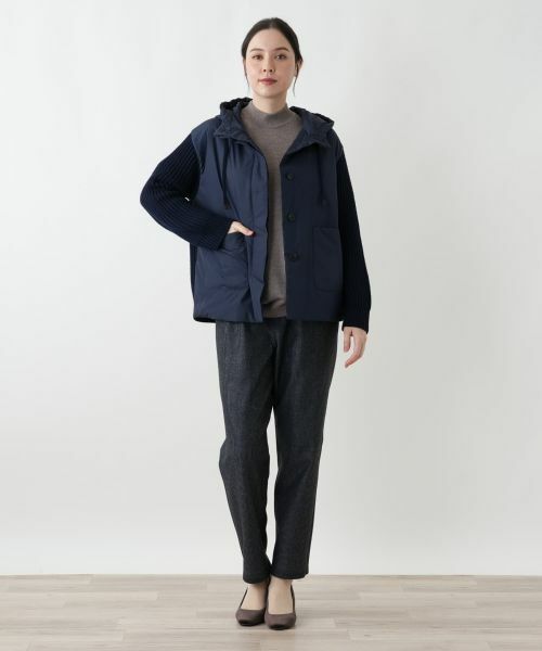 Leilian PLUS HOUSE / レリアンプラスハウス その他アウター | ブルゾン【TRICOT PERUGIA】 | 詳細1