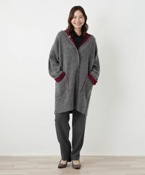 Leilian PLUS HOUSE / レリアンプラスハウス テーラードジャケット | ニットジャケット【MUSETTI】 | 詳細1