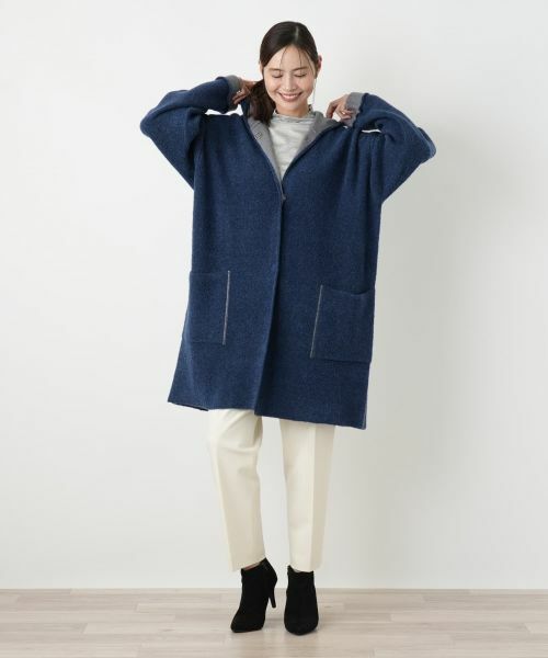 Leilian PLUS HOUSE / レリアンプラスハウス テーラードジャケット | ニットジャケット【MUSETTI】 | 詳細5