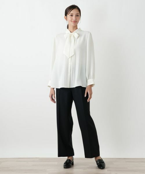 Leilian PLUS HOUSE / レリアンプラスハウス シャツ・ブラウス | ブラウス【ROCHAS Premiere】 | 詳細1