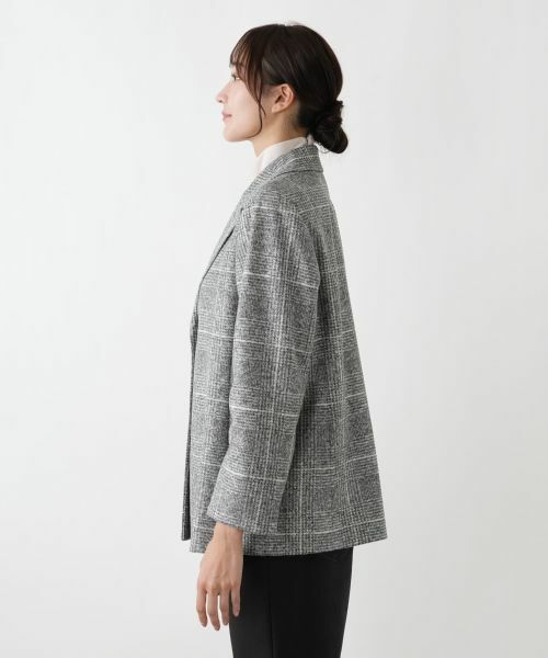 Leilian PLUS HOUSE / レリアンプラスハウス テーラードジャケット | チェック柄テーラードジャケット【Leilian WHITE LABEL】 | 詳細5
