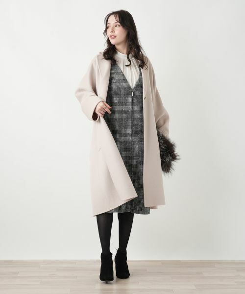 Leilian PLUS HOUSE / レリアンプラスハウス ロング・マキシ丈ワンピース | ジャンパースカート【25年11月カタログ】 | 詳細1