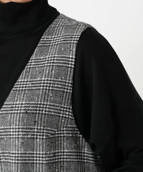 Leilian PLUS HOUSE / レリアンプラスハウス ロング・マキシ丈ワンピース | ジャンパースカート【25年11月カタログ】 | 詳細12