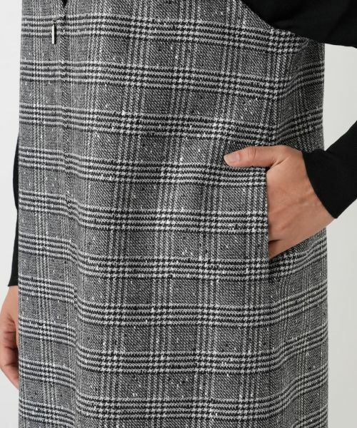 Leilian PLUS HOUSE / レリアンプラスハウス ロング・マキシ丈ワンピース | ジャンパースカート【25年11月カタログ】 | 詳細13