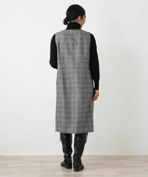 Leilian PLUS HOUSE / レリアンプラスハウス ロング・マキシ丈ワンピース | ジャンパースカート【25年11月カタログ】 | 詳細6