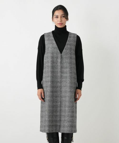 Leilian PLUS HOUSE / レリアンプラスハウス ロング・マキシ丈ワンピース | ジャンパースカート【25年11月カタログ】 | 詳細7